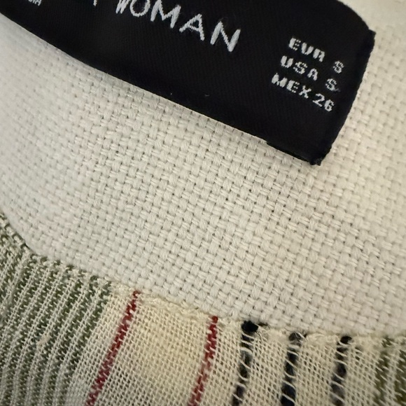 Zara Woman Colorful Boho Embroidered Jacket Small - Picture 6 of 7